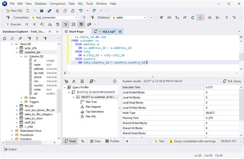 Query Objects and Performance .